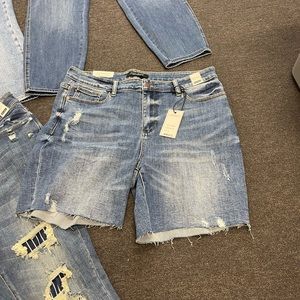 3 pairs Judy Blue Jeans and 1 pair of shorts